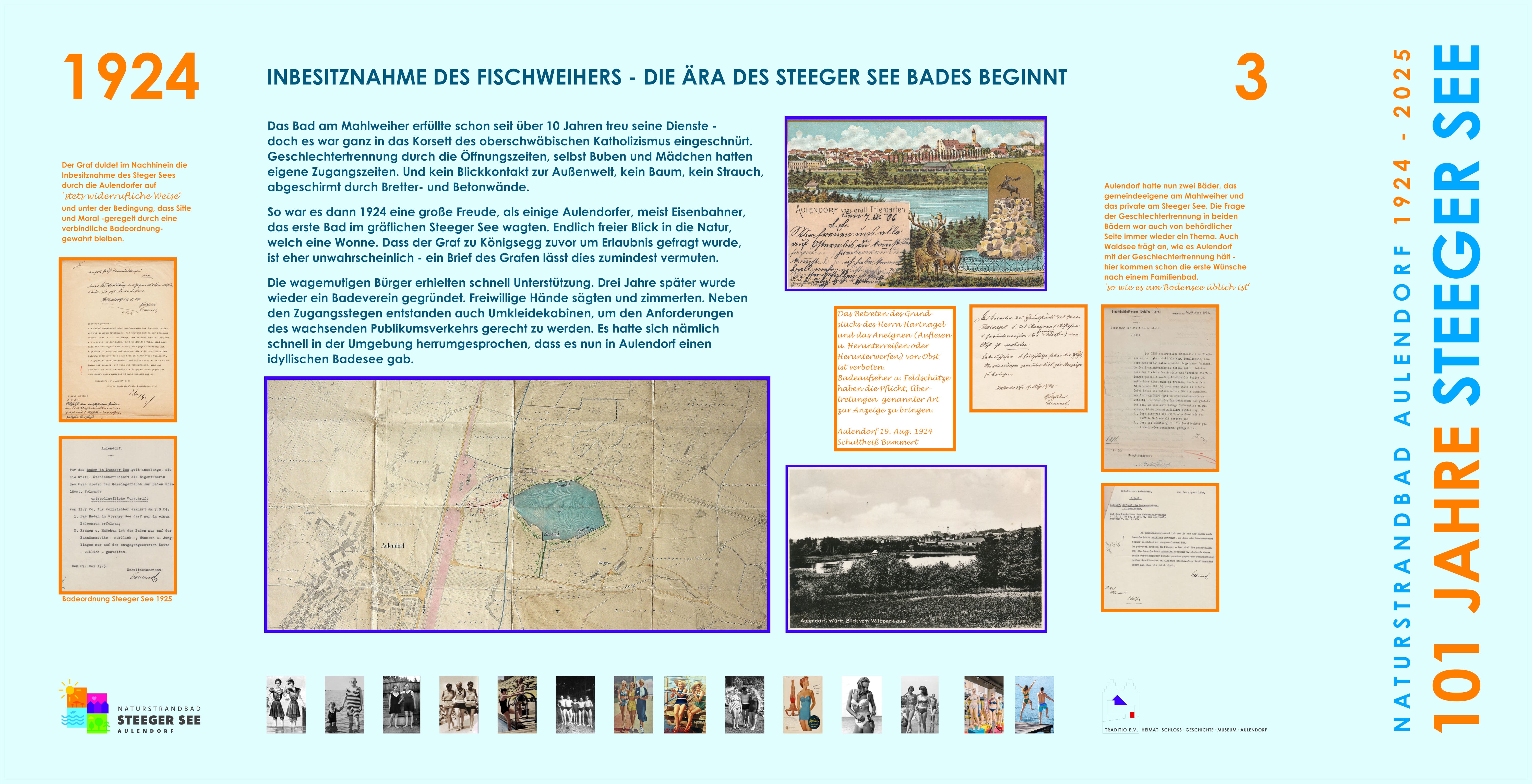 101 Jahre Steeger See - Banner Nr. 3