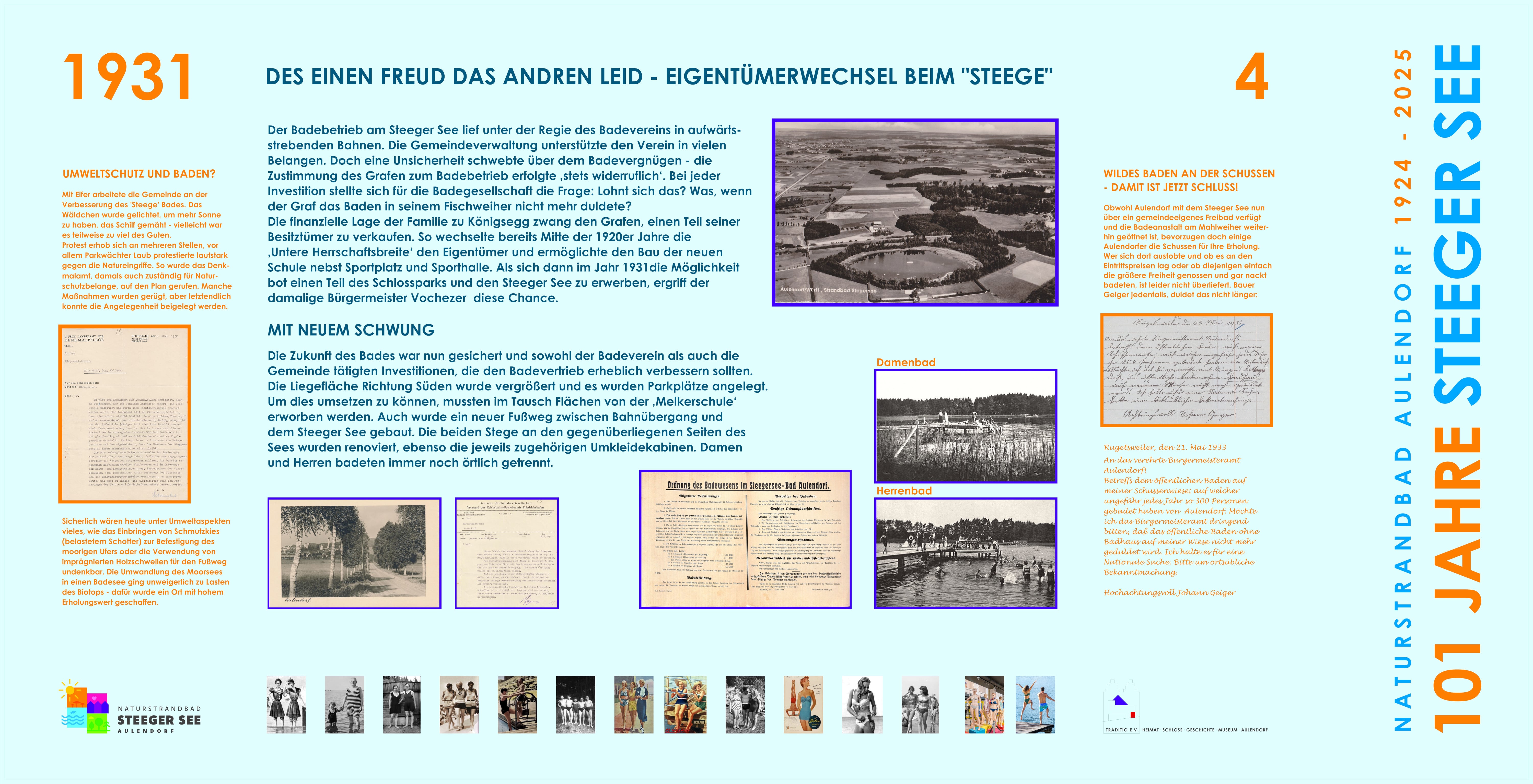 101 Jahre Steeger See - Banner Nr. 4